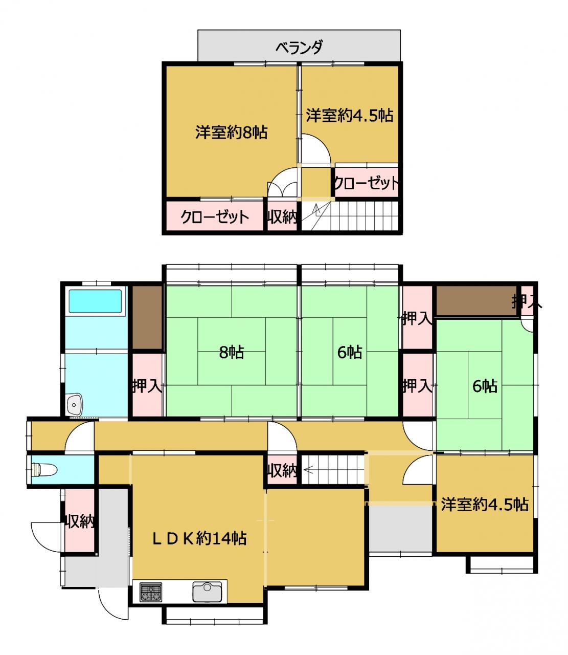 間取図(リフォーム後）